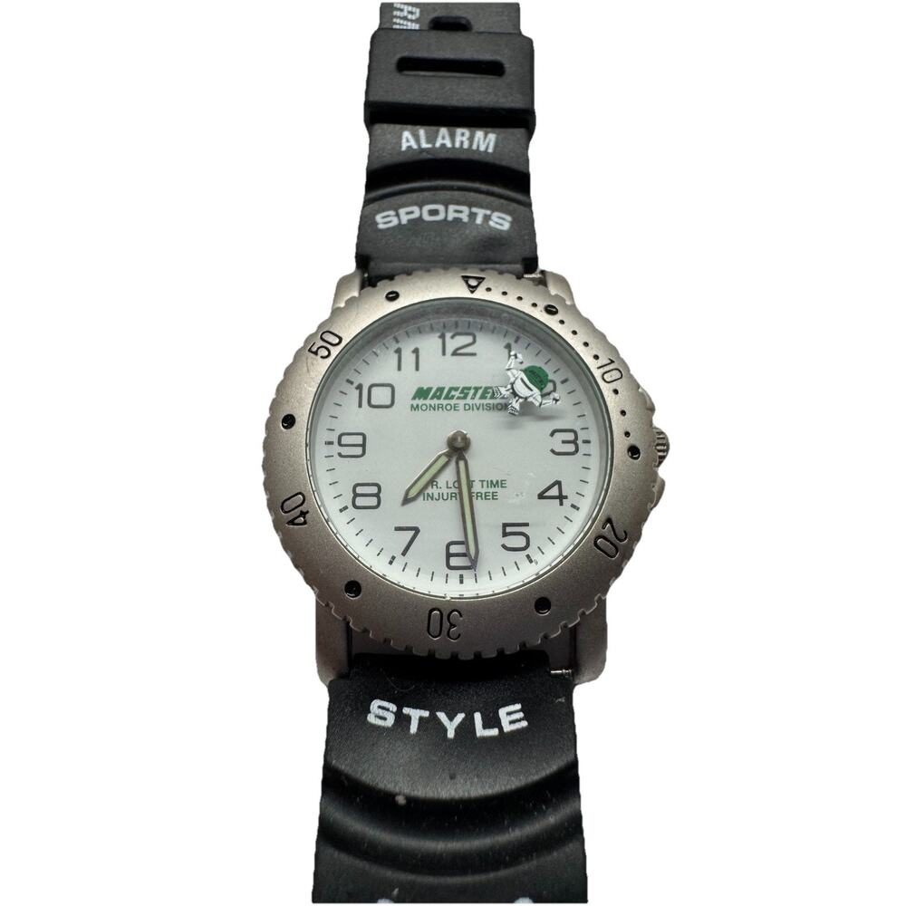 Vintage MCSTEEL Quartz Watch Employee Award Presentation New Battery